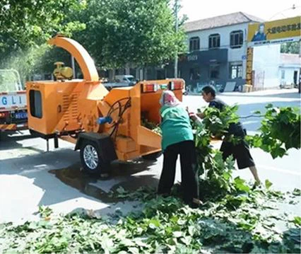 Dízel mobil faaprító gép