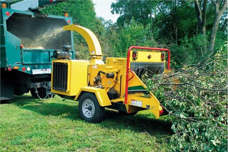 Diesel Mobile Wood Chipper Machine