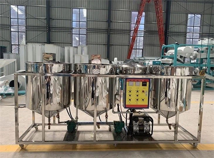 Palm Oil Refining Machine Refinery Plant