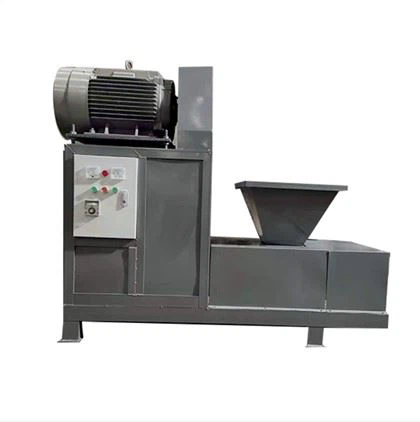 Szén és Faszén Brikett Extruder gép