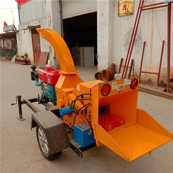 Small Garden Wood Chipper Cutting Machine