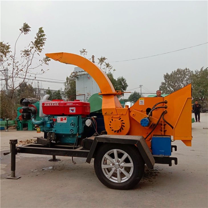 Small Garden Wood Chipper Cutting Machine