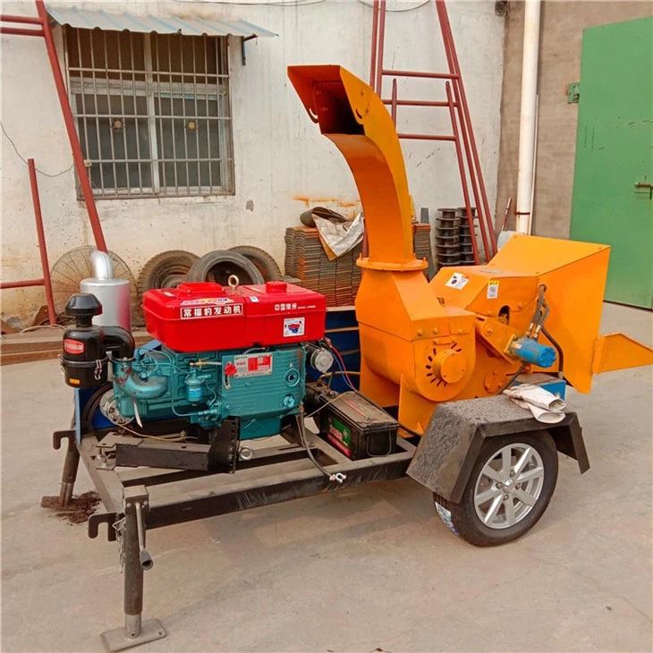 Small Garden Wood Chipper Cutting Machine