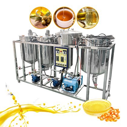 1-5tonna napraforgó-földimogyoró-finomító gépsor