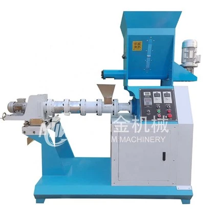Kereskedelmi haltakarmány-extruder gép