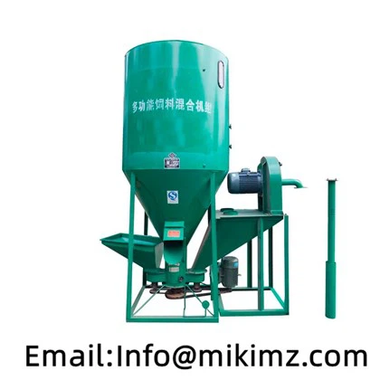 Baromfi sertés takarmány pellet mixer daráló gép